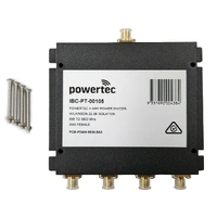 Powertec RF Power Divider 4-Way, 698-3800MHz, SMA Female, Wilkinson, 20dB Isolation