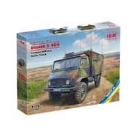 ICM 1/35 Unimog S 404 German Military Radio Truck Plastic Model Kit