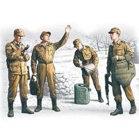 ICM 1/35 Soviet Motorized Infantry (1979-1988) (4 Figures - 1 officer 3 soldiers) Plastic Model Kit