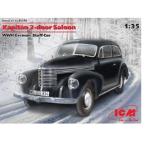 ICM 1/35 Kapitän 2-door Saloon WWII German Staff Car Plastic Model Kit