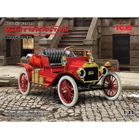 ICM 1/35 Model T 1914 Fire Truck American Car Plastic Model Kit