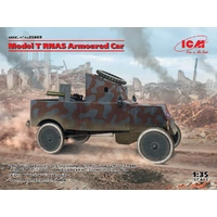 ICM 1/35 Model T RNAS Armoured Car Plastic Model Kit