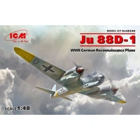 ICM 1/48 Ju 88D-1 WWII German Reconnaissance Plane Plastic Model Kit