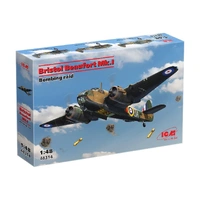 ICM 1/48 Bristol Beaufort Mk.I. Bombing Raid Plastic Model Kit