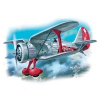 ICM 1/72 I-15 Soviet Biplane Fighter Plastic Model Kit