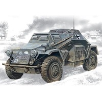 ICM 1/72 Sd.Kfz.260 German Radio Communication Vehicle Plastic Model Kit