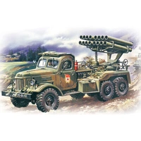 ICM 1/72 BM-14-16 Multiple Launch Rocket System on ZiL-157 base Plastic Model Kit