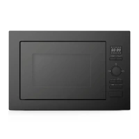 InAlto Microwave Built-In 28L Solo Function 900W Black Frameless IMC28BF