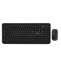 Crest Wireless Keyboard and Mouse Combo - Black ITK11411