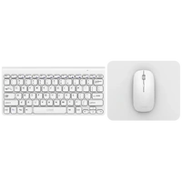 Crest 3 in 1 Wireless Keyboard Combo - White ITW11410