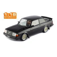 IXO Models 1/18 VOLVO 240 TURBO "CUSTOM" BLACK - 1986
