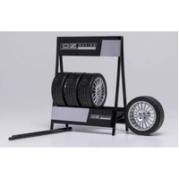 IXO Models 1/18 SET OF 4 WHEELS MINI LITE SILVER
