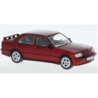 IXO Models 1/43 Mercedes-Benz 190E 2.3 16V 1984 Metallic Red "Custom"