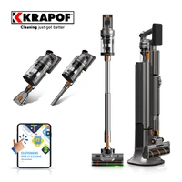 Krapof Auto Clean Power Q3 Stick Vacuum with Self-Emptying System KAESVAC-04