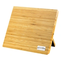 KlevaCut Bamboo Magnetic Knife Block KCMSBB01