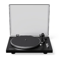 Kanto OBI3 (2nd Gen) Turntable with Bluetooth 5.3, Preamp, and Pitch Control - Matte Black