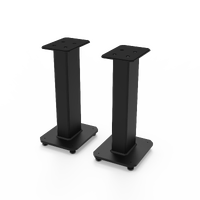Kanto SX22 22" Tall Fillable Speaker Stands with Isolation Feet - Pair, Black