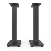 Kanto SX30 30" Tall Fillable Speaker Stands with Isolation Feet - Pair, Black