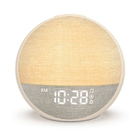 Lenoxx Digital Sunrise Alarm Clock with 30 Soothing Sounds KSA132