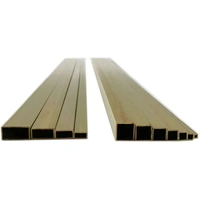 K&S Brass Square & Rectangular Tube Assortment (11)
