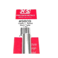 K&S Aluminium Tube 10 x 300mm 0.45 Wall (1)