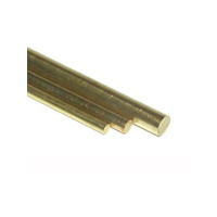 K&S Brass Rod 1 x 300mm (5)