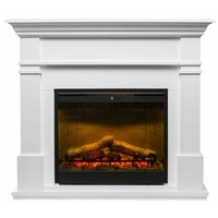 Dimplex 2kW Kenton Mantle w/ LED Firebox- White finish