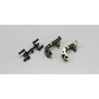 Kyosho Aluminium Front Hub Carrier L&R Gunmetal MP9