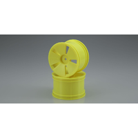 Kyosho Wheel (Fluorescence Yellow)(GP-ST/2pcs)