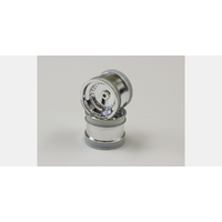 Kyosho WHEEL RR SHINY CHROME 2PCS SCORP14