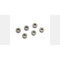 Kyosho Aluminum Collar (3x7x3mm/Gunmetal/6pcs)