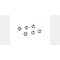 Kyosho Aluminum Collar (3x7x2mm/Gunmetal/6pcs)