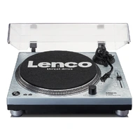 Lenco Direct Drive Turntable with USB-PC recording METALLIC BLUE