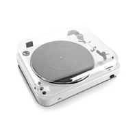 Lenco Semi-Automatic Record Player White