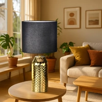 Urban Style Ilum Lamp Helen Gold 300x300x605mm LAMPC003GLD