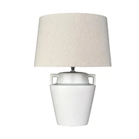 Urban Style Atlas Lamp Alcyone White 400x400x545mm LAMPC008WH