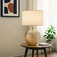Urban Style Ilum Lamp Cassie Cream 290x290x515mm LAMPG003CR