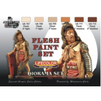 Lifecolor Flesh Paint Acrylic Paint Set