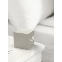 Liquid Ears Mini LED Alarm Clock - White