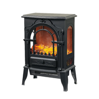Lenoxx Electric Log Fire Heater 1000 2000 Watts LF120