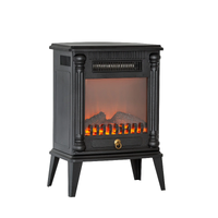 Lenoxx Electric Log Fire Heater Real Coal Effect 900 1800 Watts LF190