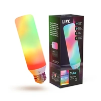 LIFX T10 Polychrome Glass Tube E27 Edison Screw LFX/T10L/OP/A