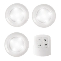 Crest Remote Control Push Night Light Set - 3 Pack LIW14110
