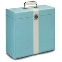 Silcron Vintage Record LP Case - Blue
