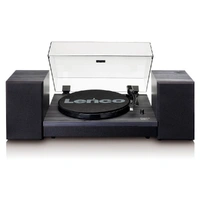 Lenco Turntable with Bluetooth & 2 Separate Speakers - Black