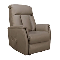 Lytle Single Motor Lift Chair - Taupe Leather LYTLSINLTPE