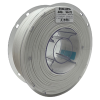 3D Meta ABS+ White 1KG Spool M-ABS+-WHI-1KGX1.75MM