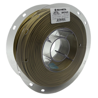 3D Meta Metal Fill PLA Bronze 1KG Spool M-MET-BRON-1KGX1.75MM