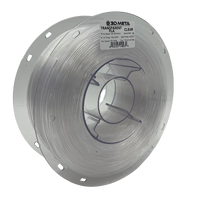 3D Meta Transparent PLA Clear 1KG Spool M-PLA-CLEAR-1KGX1.75MM