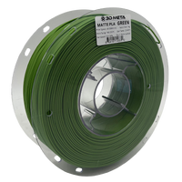 3D Meta Matte PLA Green 1KG Spool M-PLA-MAGRE-1KGX1.75MM